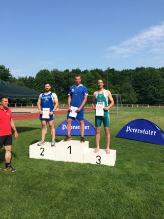 Siegerehrung Kugelsto&szlig;en