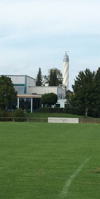 Der Thyssen-Krupp-Turm ist omnipräsent