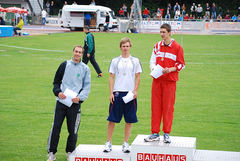 Vierter bei BaWü Mannheim Siegerehrung BaWü Mannheim 2009