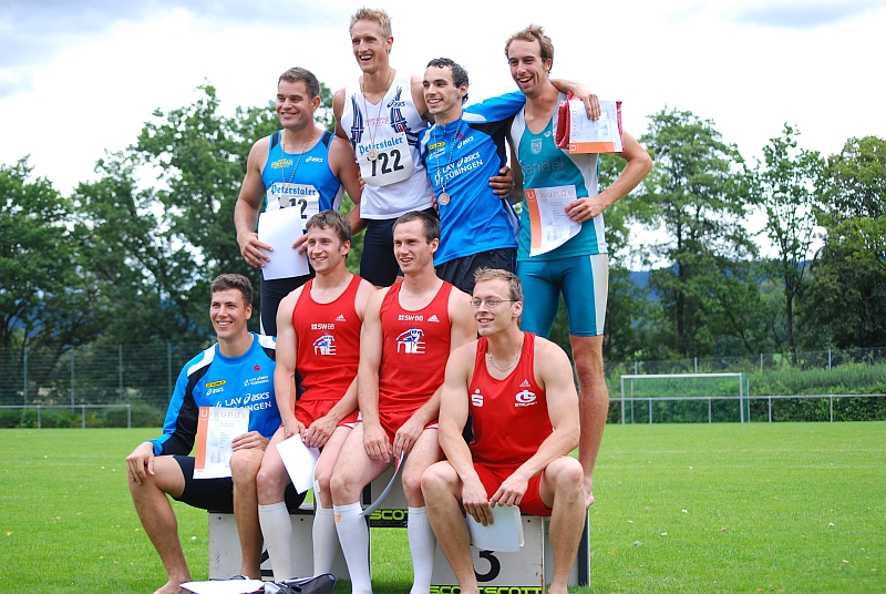 Siegerehrung 10-Kampf M&auml;nner