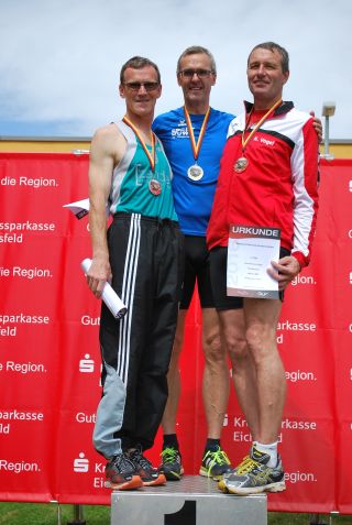 Siegerehrung Weitsprung M55