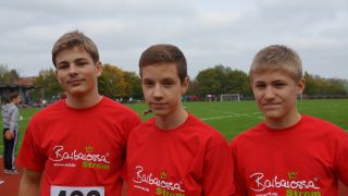 unsere 3 Athleten bei der Kreisauswahl 2014