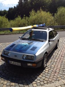 Vollbepackt nach Zittau