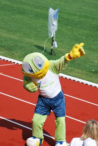 Das Maskottchen der EM Das Maskottchen der EM