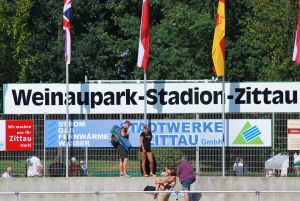 Weinaupark-Stadion in Zittau Weinaupark-Stadion in Zittau