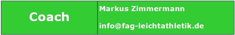 Kontaktperson FAG Leichtathletik