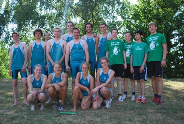 Die Staffeln des Leichtathletik-Teams Frisch Auf G�ppingen