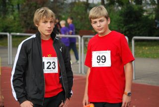 Sven beim Kreisvergleichskampf