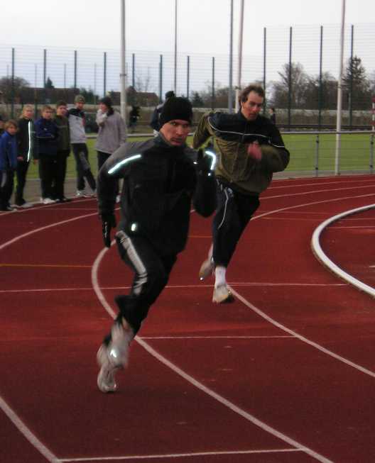 Markus beim Sprint
