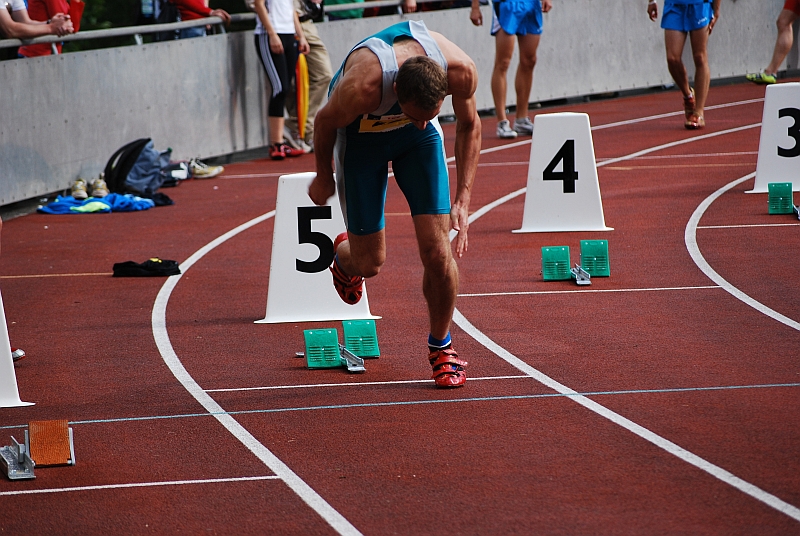 Stefan beim Meeting Krumme Strecken