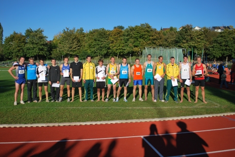 Siegerehrung 10-Kampf M&auml;nner