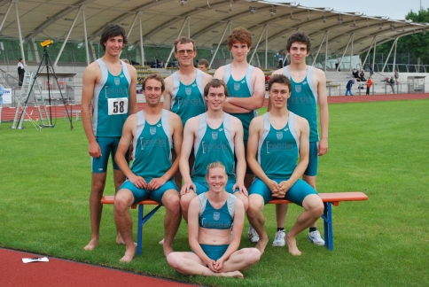 Mehrkampfteam mit Dame Mehrkampfteam mit Dame