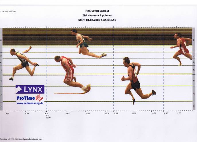 Zielfoto 60m H&uuml;rden DM Senioren D&uuml;sseldorf