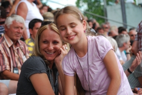 Silke und Hannah bei DM in ULM