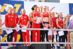 4x400m Frauenstaffel