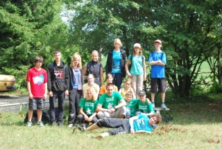 Strahlende Gesichter bei strahlendem Sonnenschein Strahlende Gesichter bei strahlendem Sonnenschein