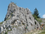 Klettern im Eselsburger Tal