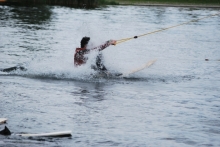 Benny beim Start Benny beim Start