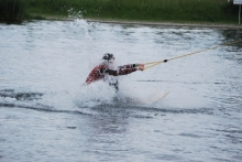 Benny beim Start Benny beim Start