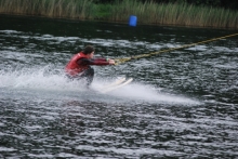 Benny beim Start Benny beim Start