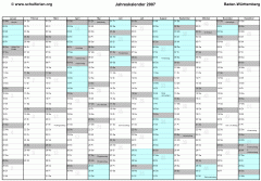 Terminübersicht Terminübersicht